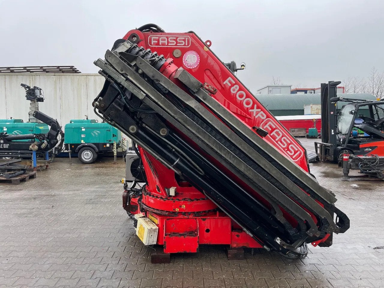 FASSI F800 with jib flyjib (bj 2005)