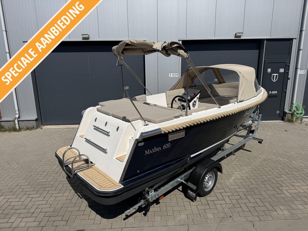 Maxima 600 Tender Sloep incl. Yamaha 40PK 64uren en Trailer, Tender, Wfwatersport@botenverhuurhoorn.nl, 2 m, Maxima