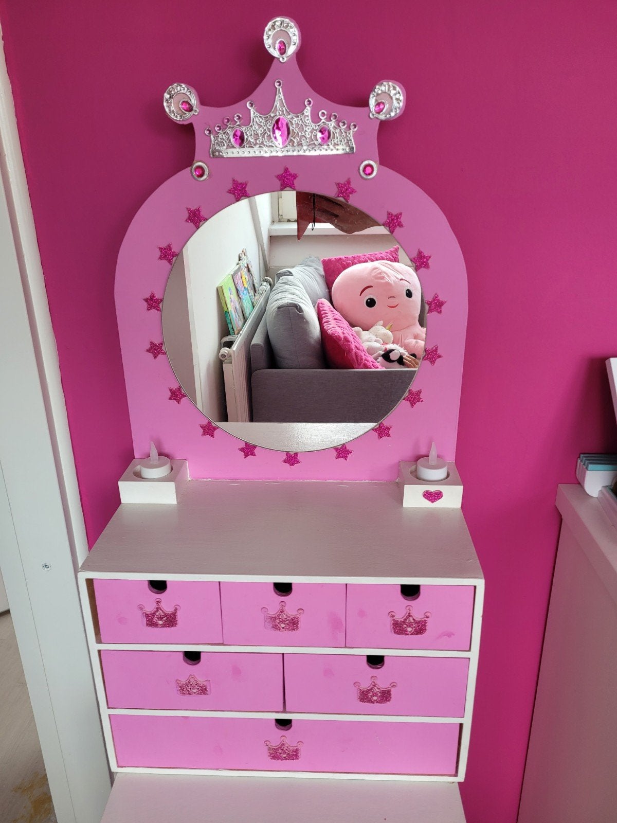 make-up tafel/ kaptafel, Ophalen of Verzenden, Gebruikt