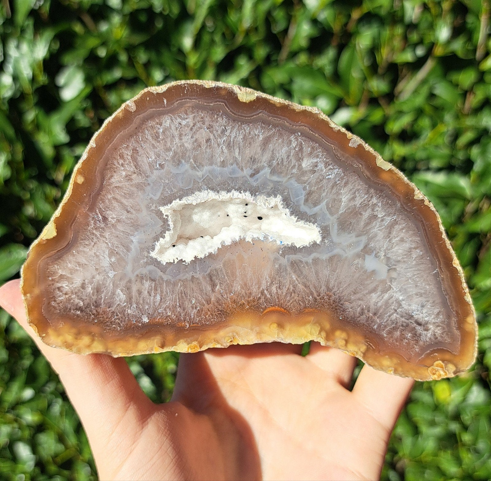 Prachtige edelsteen agaat geode edelstenen verzameling, Verzamelen, Ophalen of Verzenden