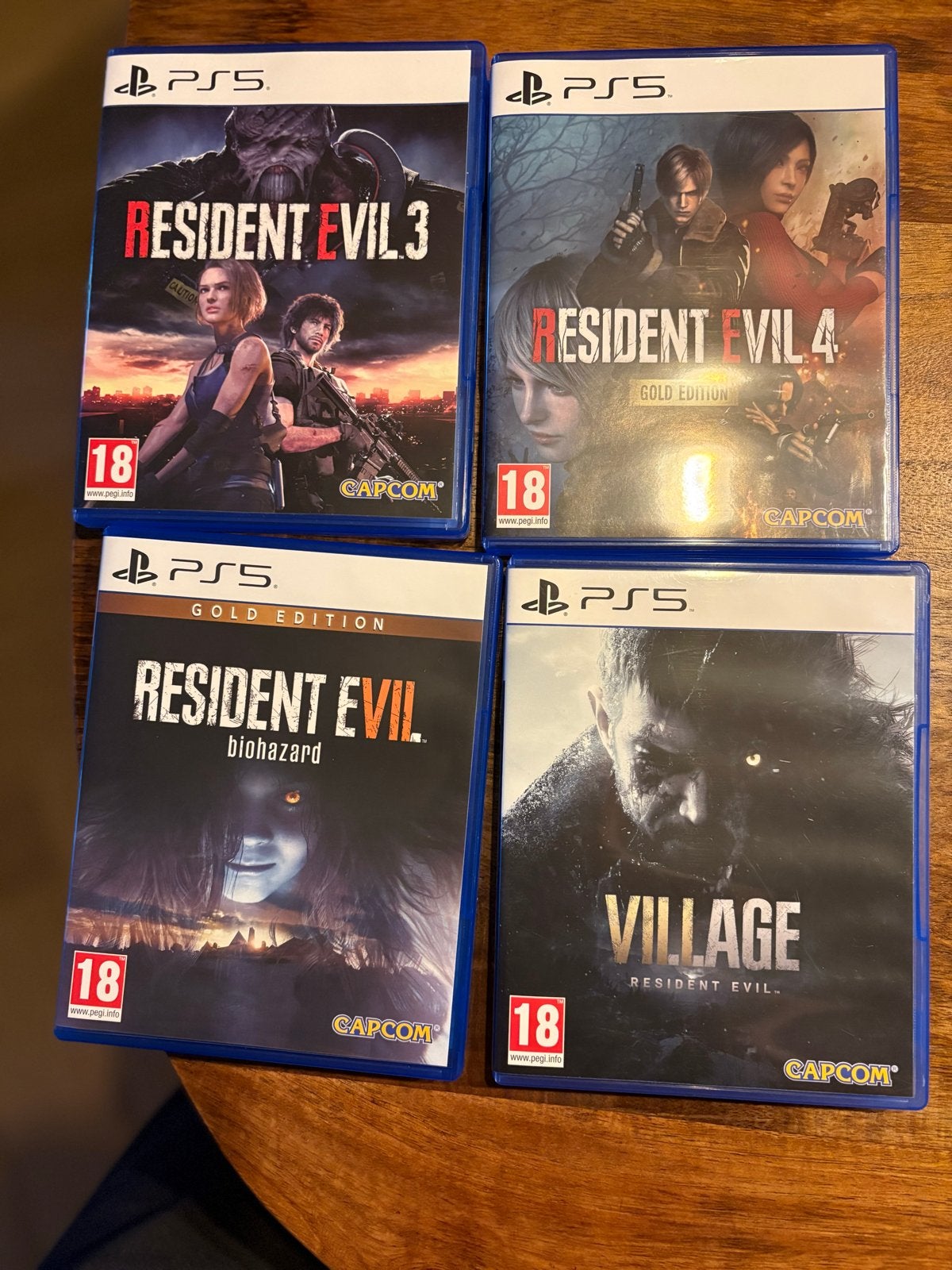 Resident Evil 3, 4 en 7 (Biohazard) PS5 games te koop, Spelcomputers en Games, Games | Sony PlayStation 5, Vanaf 18 jaar, Shooter