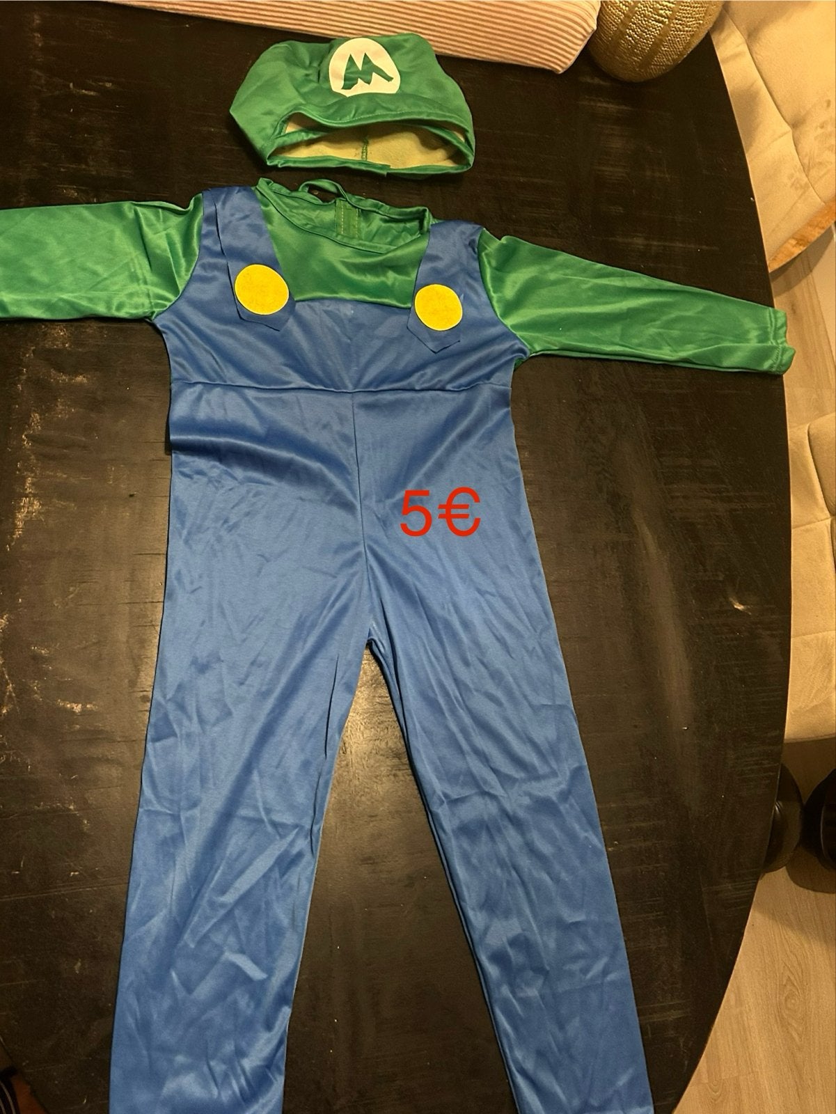Luigi en Mario kostuums - Carnavalskleding, Ophalen of Verzenden, Gebruikt, Pak of Jurk