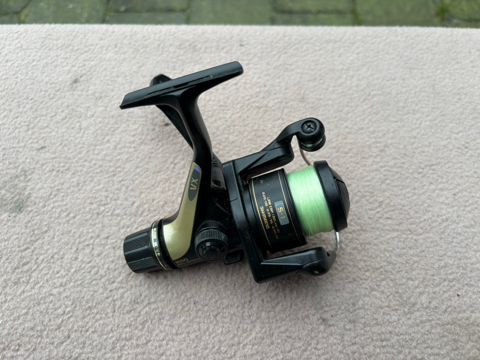 Shimano vx 1010 molen / spinmolen, Ophalen of Verzenden, Gebruikt, Molen