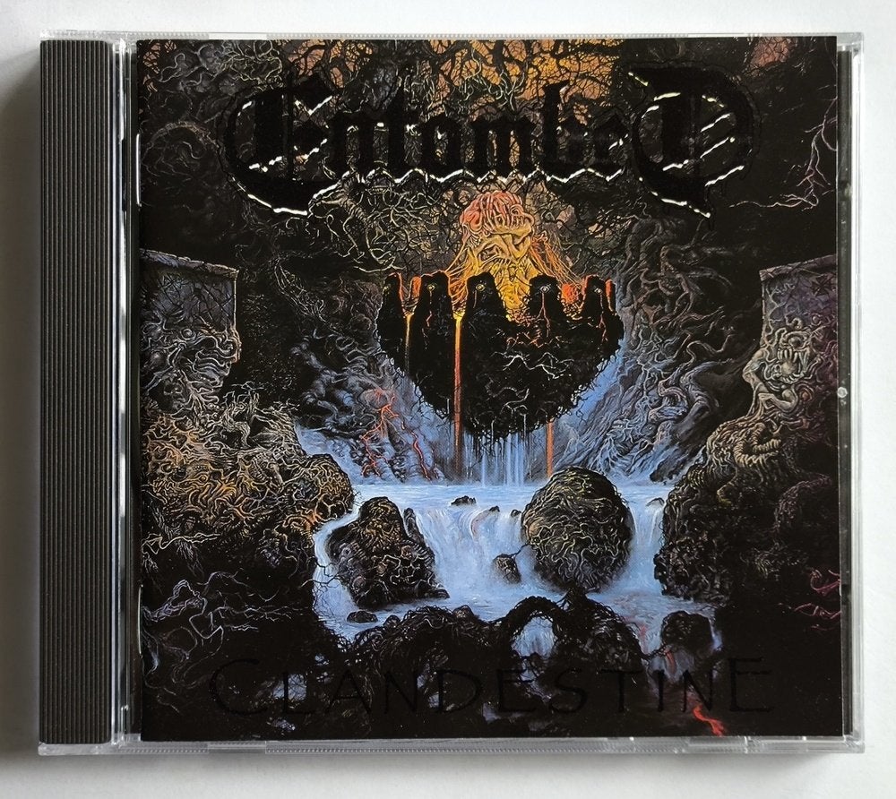 Entombed - Clandestine CD (1991), Gebruikt, Verzenden, Death metal, Album