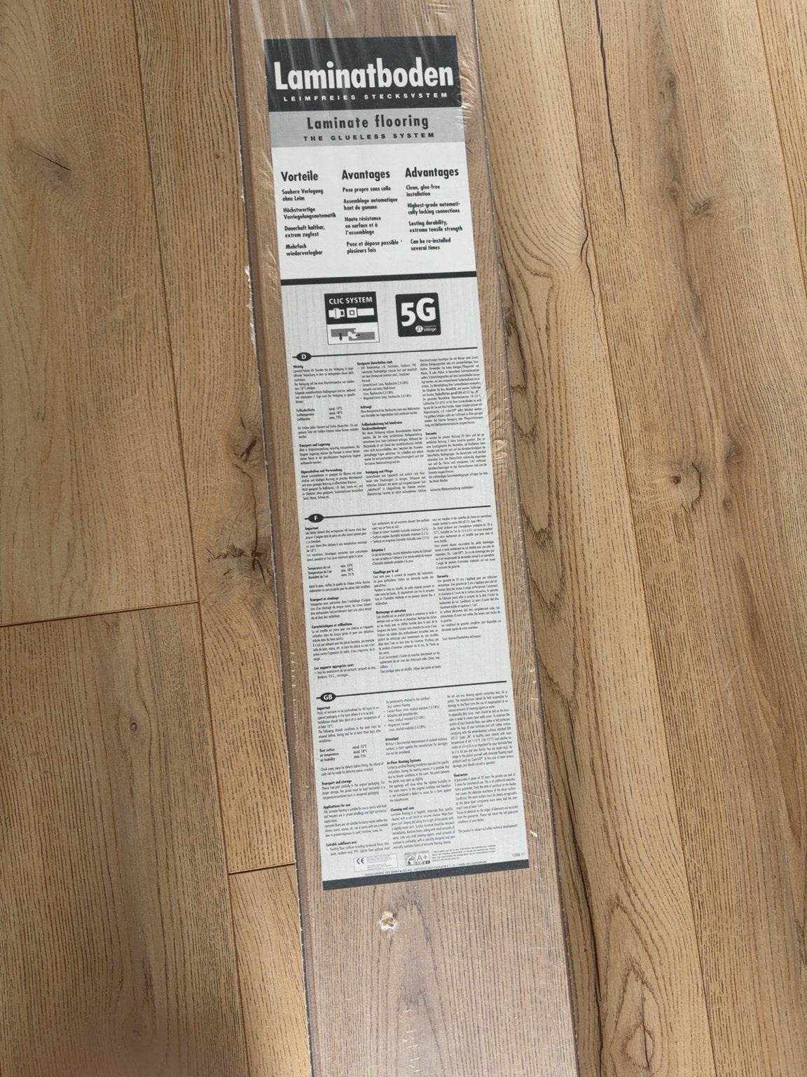 Laminaat vloer, Ophalen, 50 tot 150 cm, Zo goed als nieuw, 10 m² of meer