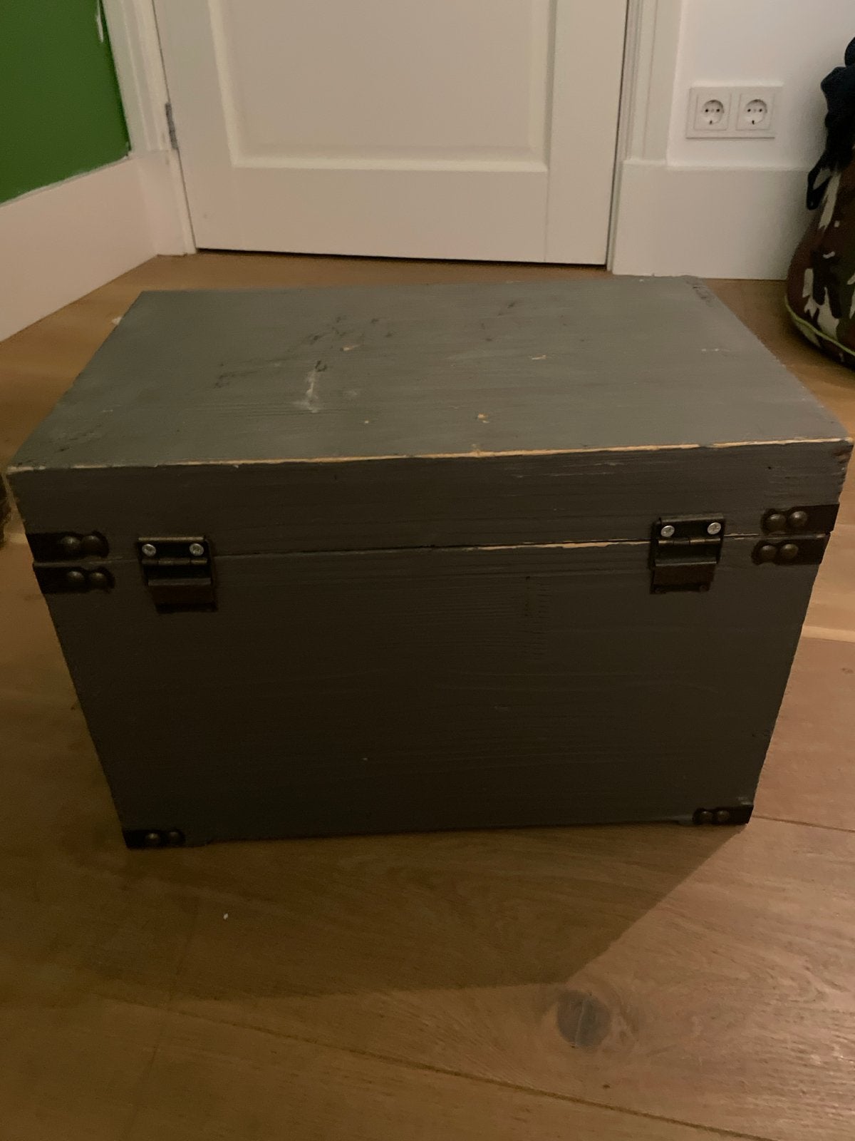 Leger kist - Houten opbergkist, Ophalen, Minder dan 50 cm, Gebruikt, 5 – 50