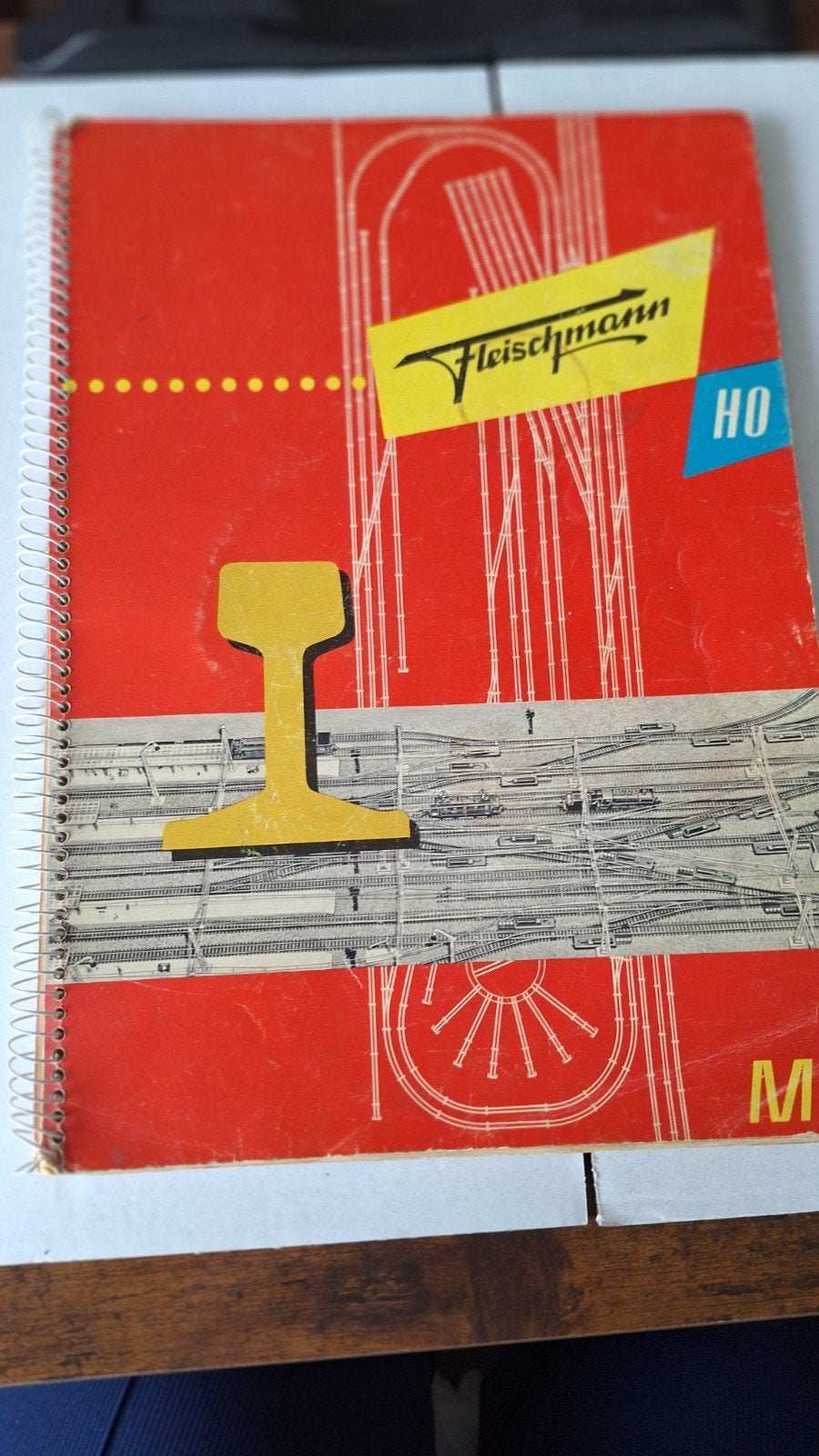Fleischmann HO Emplacementenboek - Spoorplanboek, Ophalen of Verzenden, Gebruikt, Boek, Tijdschrift of Catalogus, Fleischmann
