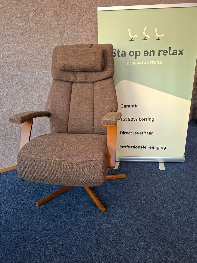 Sta op relax fauteuil Prominent S-100 ZGAN op accu 🔋, Minder dan 75 cm, Hoofdstraat 60 Schijndel, Ophalen of Verzenden, Zo goed als nieuw