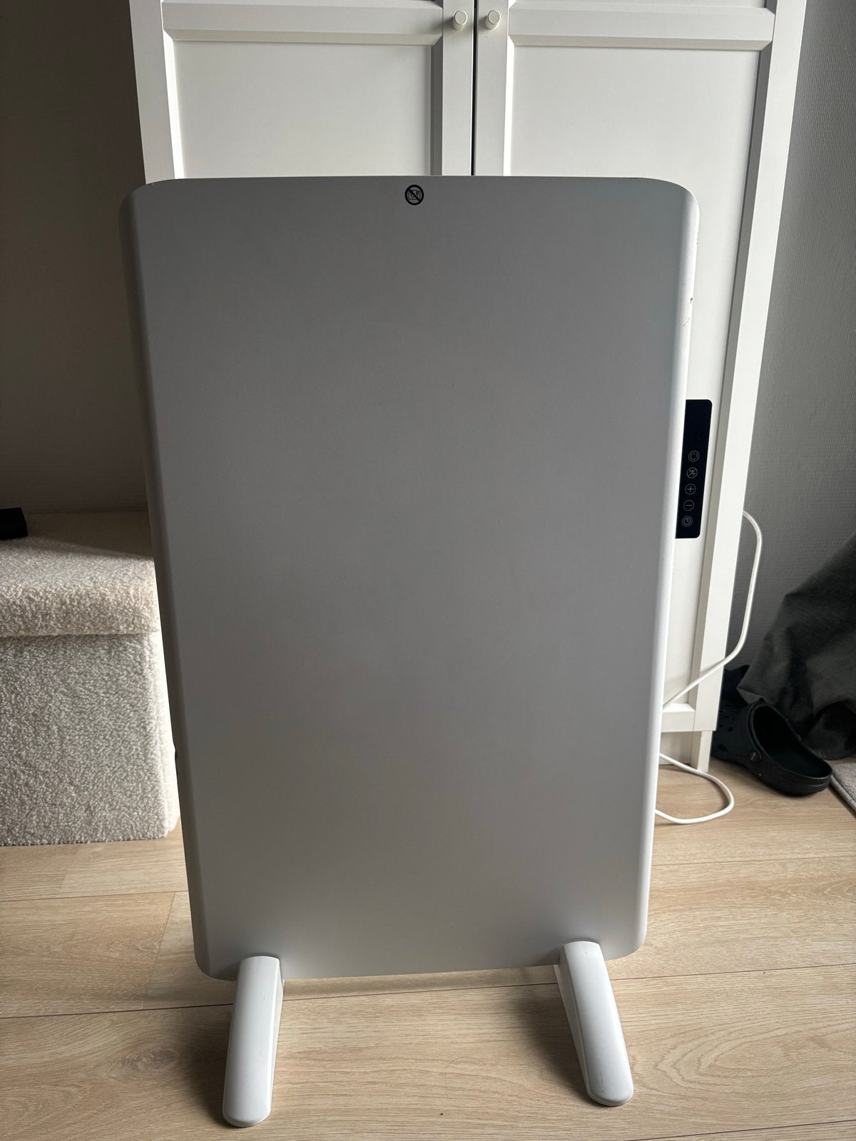 Elektrische kachel met thermostaat en timer, Doe-het-zelf en Verbouw, Verwarming en Radiatoren, Ophalen, Kachel, Minder dan 60 cm