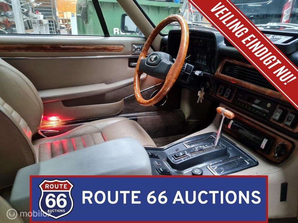 Jaguar XJ-SC V12 | 1986 | Route 66 Auctions, Auto's, Overige carrosserieën, Zwart, Bedrijf, Handgeschakeld