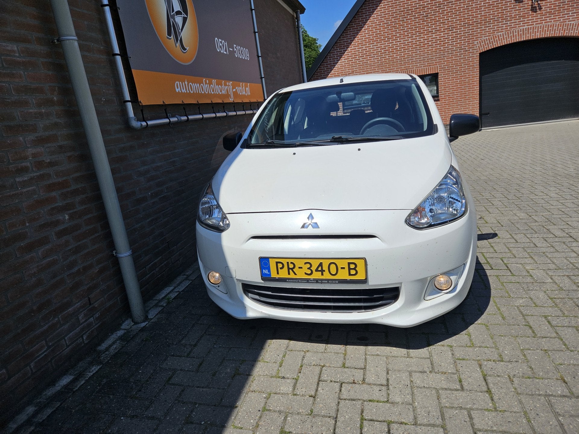 Mitsubishi Space Star 1.0 Inform, Voorwielaandrijving, Stof, Gebruikt, Zwart