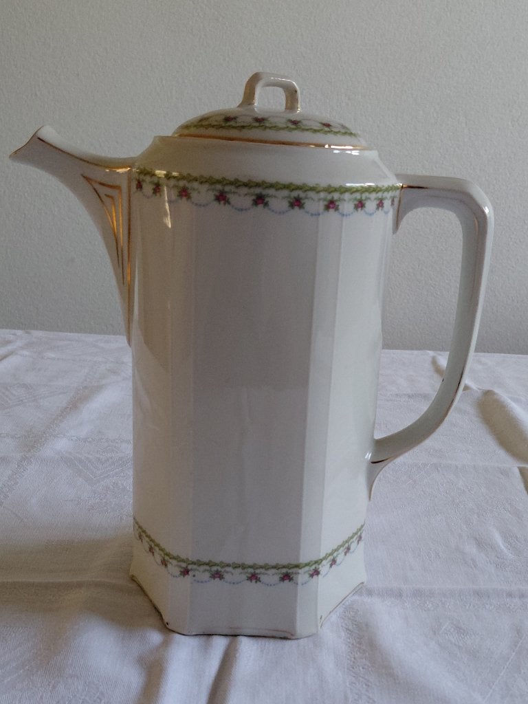Hoge theepot vintage, Ophalen