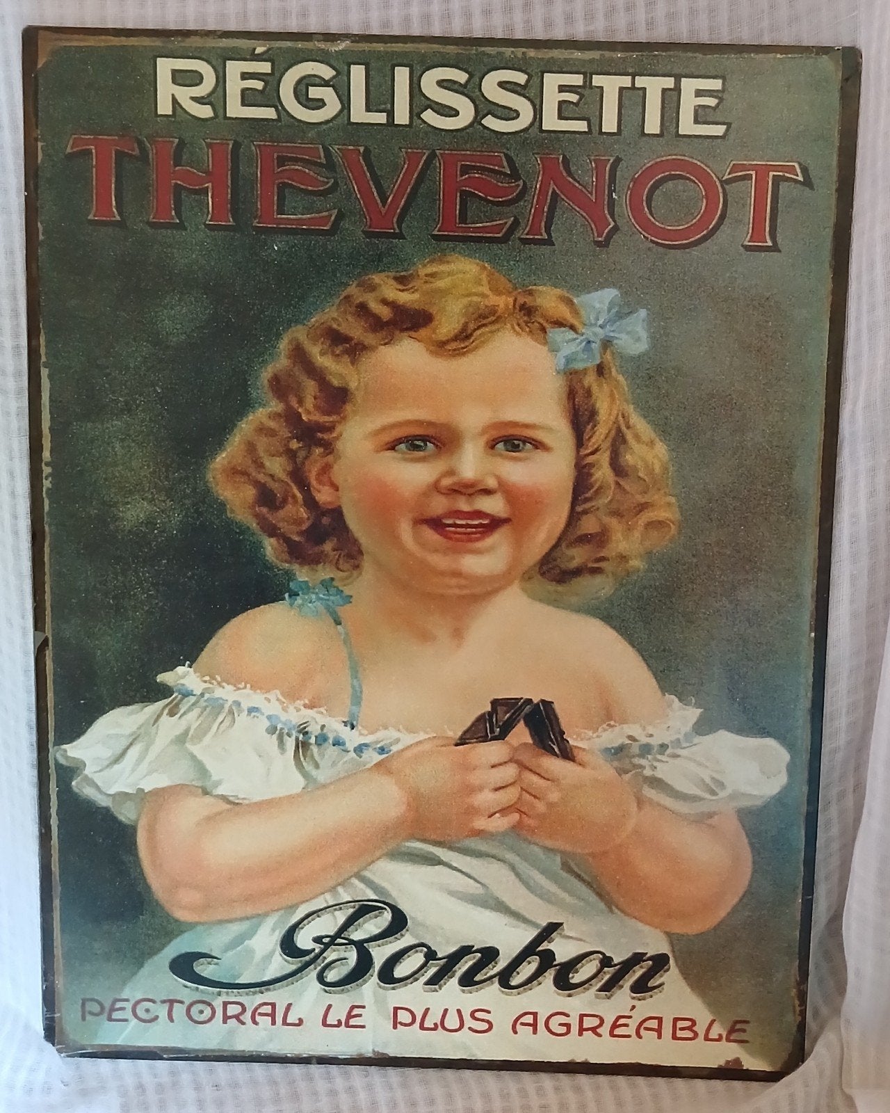 Nostalgisch Reclamebord, Ophalen of Verzenden, Gebruikt, Reclamebord