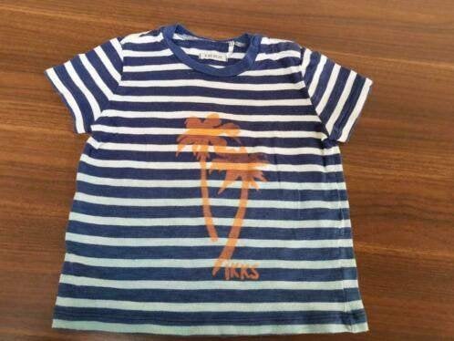 IKKS gestreept shirtje , maat 86, Kinderen en Baby's, Babykleding | Maat 86, IKKS, Ophalen of Verzenden, Zo goed als nieuw, Jongetje
