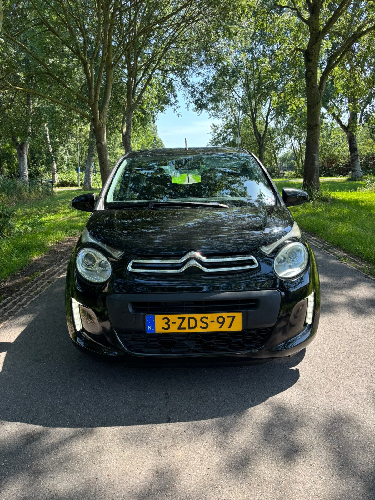 Citroën C1 1.0 E-vti 68 5-DRS 2014 Zwart, Stof, 4 stoelen, C1, Zwart