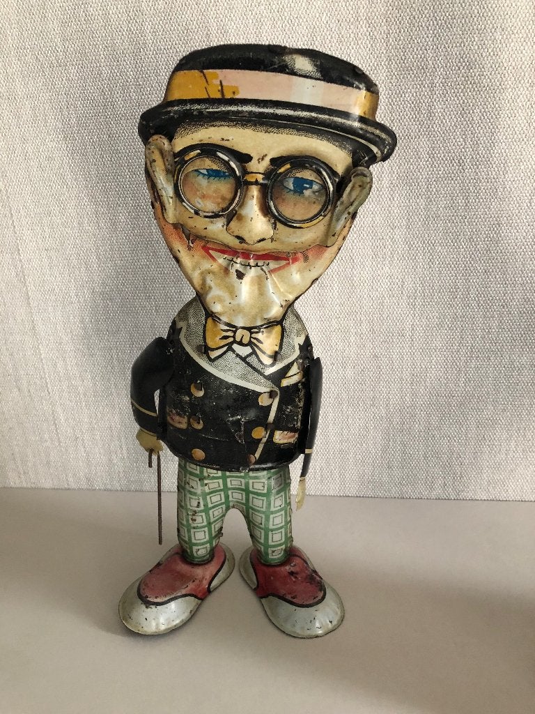 blikken speelgoed- Funny Face -Marx made in USA, Antiek en Kunst, Ophalen of Verzenden