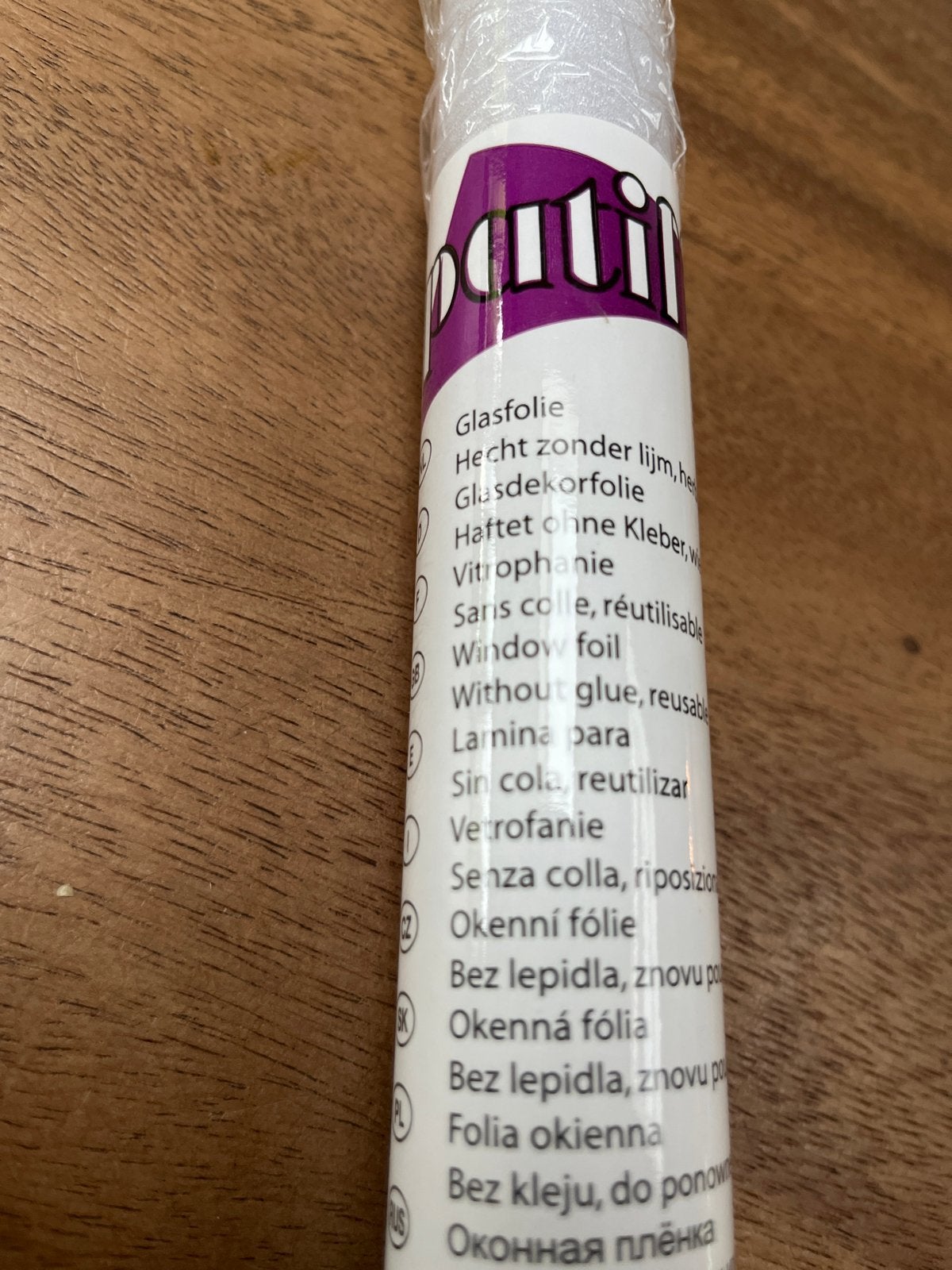 Raamfolie zonder lijm - Herbruikbaar, Huis en Inrichting, Ophalen, Wit, Minder dan 5 m², Overige stijlen
