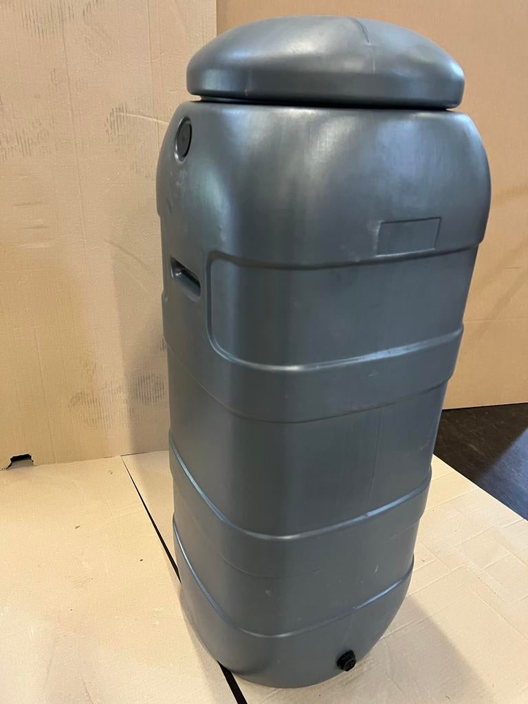 Nieuwe regenton compleet met kraan, voet en vulautomaat, Kunststof, Met kraantje, 150 liter of meer, Nieuw