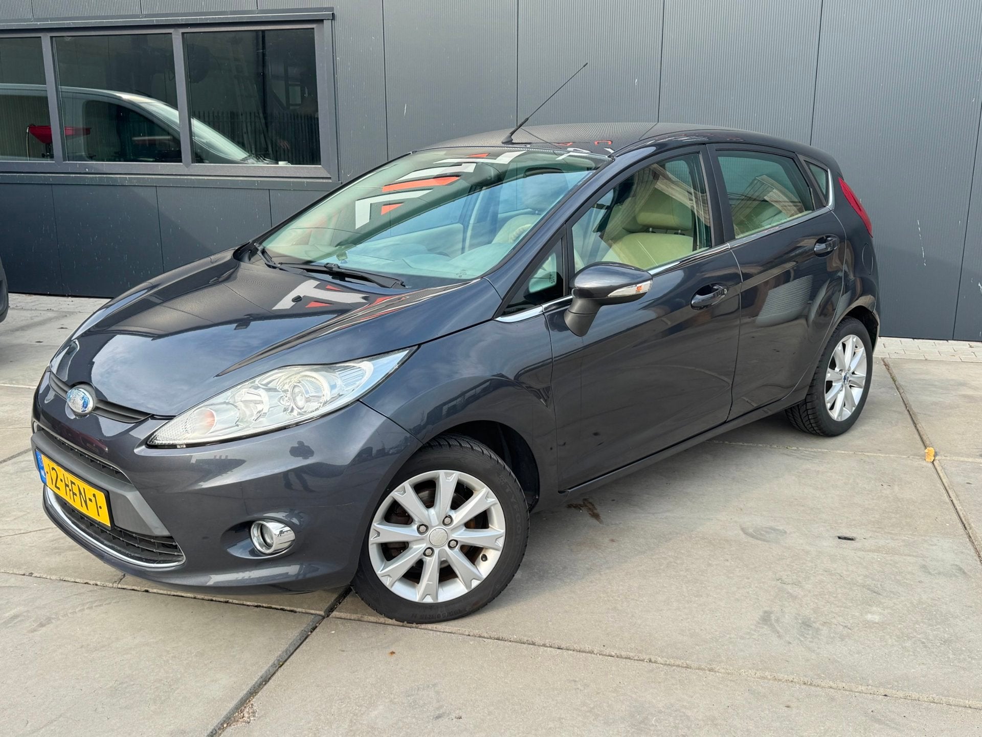 Ford Fiesta 1.25 Ghia 2008 Airco 5 Deurs Cruise control, Auto's, Voorwielaandrijving, 1242 cc, 82 pk, Origineel Nederlands