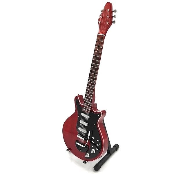 Brian May Queen miniatuur gitaar 25cm van hout mini guitar, Info@deconoord.nl, Deco Noord, Nieuw, Ophalen of Verzenden