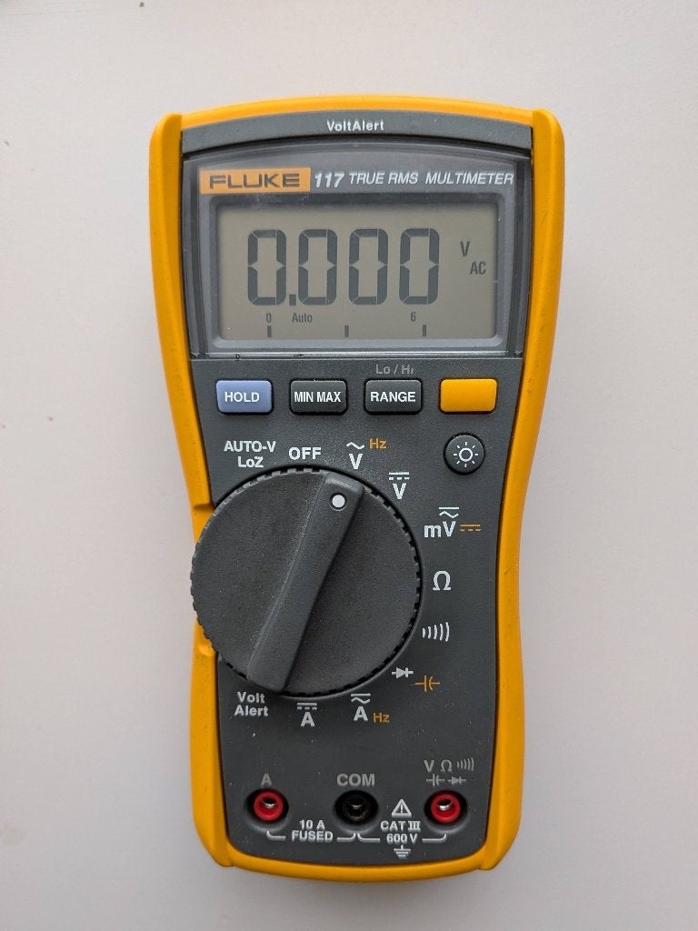Fluke 117 True RMS Multimeter, Ophalen of Verzenden, Gebruikt, Multimeter