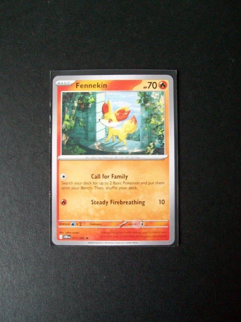 2609: Nieuwe Pokemon Kaart FENNEKIN HP 70 (011/086), Verzenden, Nieuw, Losse kaart