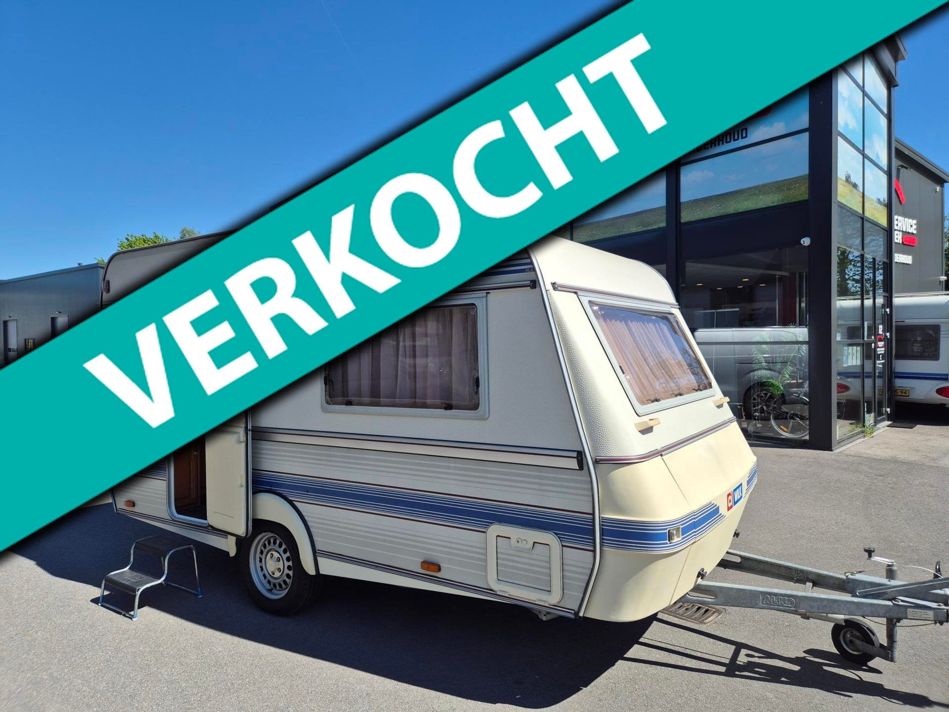 Wilk 400 DeLuxe 1 eig. Voortent + luifel MEGA rondzit of bed, Caravans en Kamperen, Caravans, WILK - TABBERT groep, Omvormer of Lader