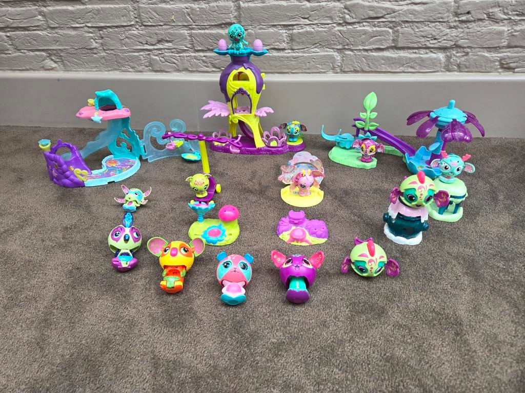 Grote partij Zoobles met speelsets en figuren, Kinderen en Baby's, Speelgoed | Overig, Ophalen of Verzenden, Gebruikt, Meisje