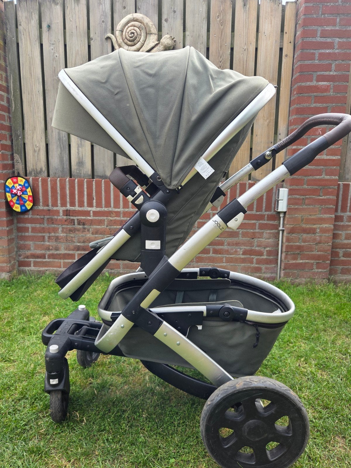 Joolz Geo 2 combiwagen met reiswieg en zitje, Ophalen, Gebruikt, Overige merken, Met reiswieg