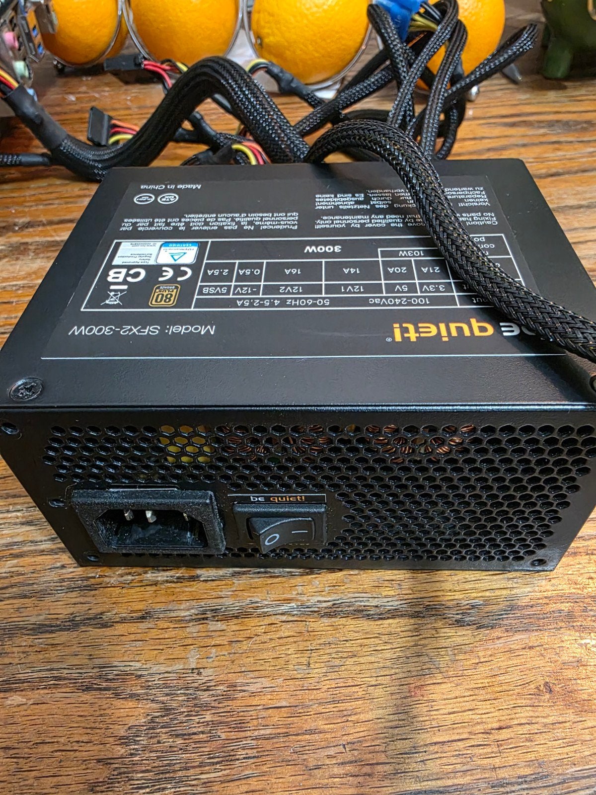 be quiet! SFX Power 2 300W Voeding (80 Plus Bronze), Computers en Software, Ophalen of Verzenden, Zo goed als nieuw