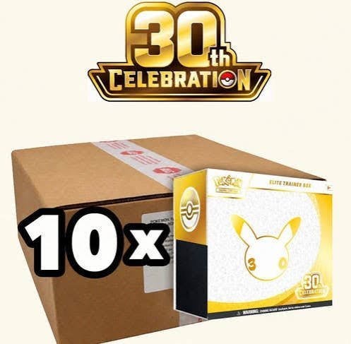 Pokémon 30 year anniversairy ETB CASE, Ophalen, Nieuw, Speelkaart(en)