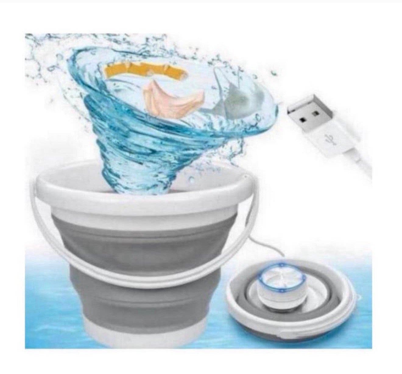 Draagbare Mini-wasmachine Ultrasone turbinewas draagbaar usb, Caravans en Kamperen, P, P, P, Nieuw