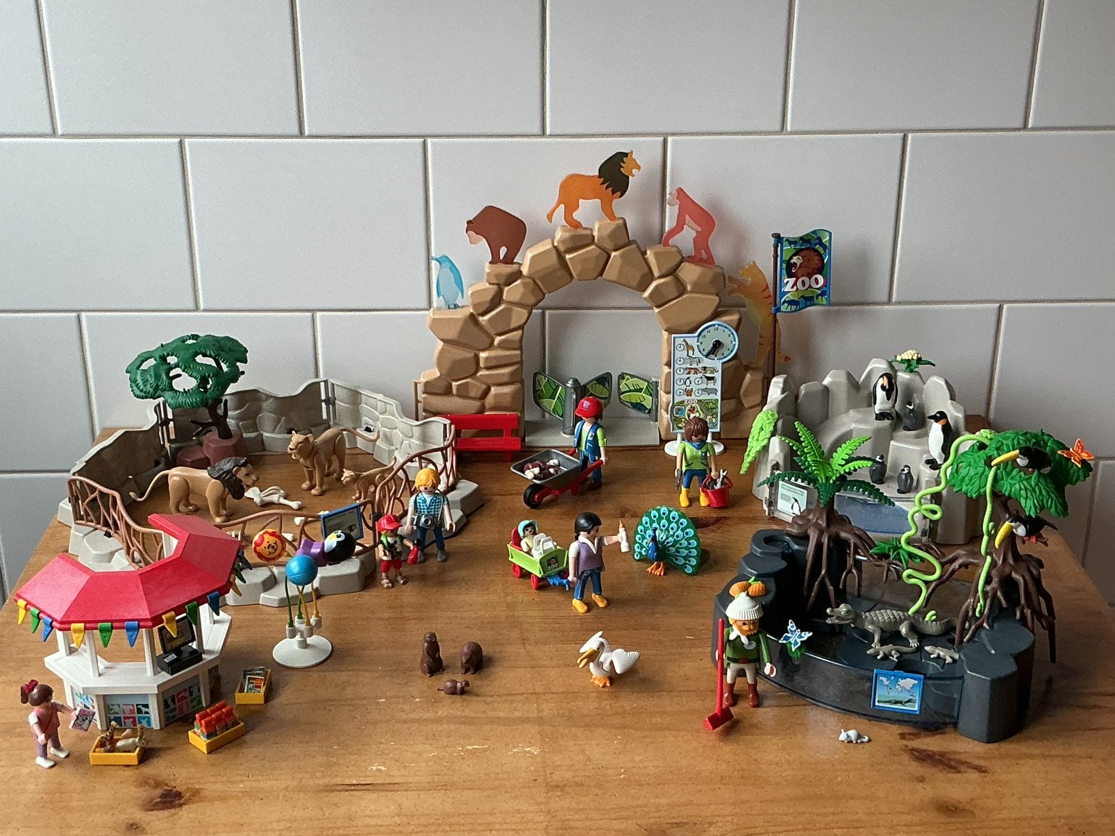 PLAYMOBIL UITGEBREIDE DIERENTUIN 🐊 🐊 SUPER MOOI !!