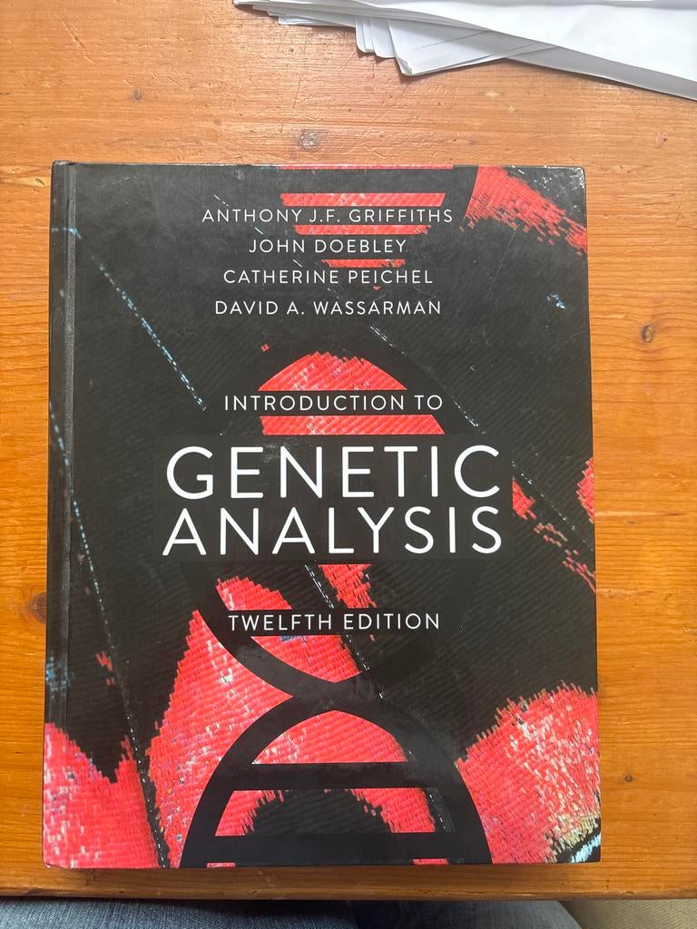 Introduction to Genetic Analysis - Twaalfde Editie, Boeken, Ophalen of Verzenden, Beta, Zo goed als nieuw, WO
