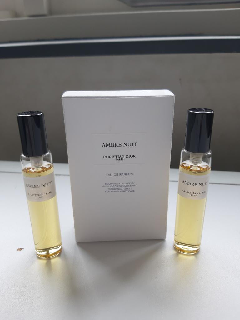 Dior Collection Ambre Nuit Eau De Parfum 2 Navulsprays., Verzenden, Nieuw