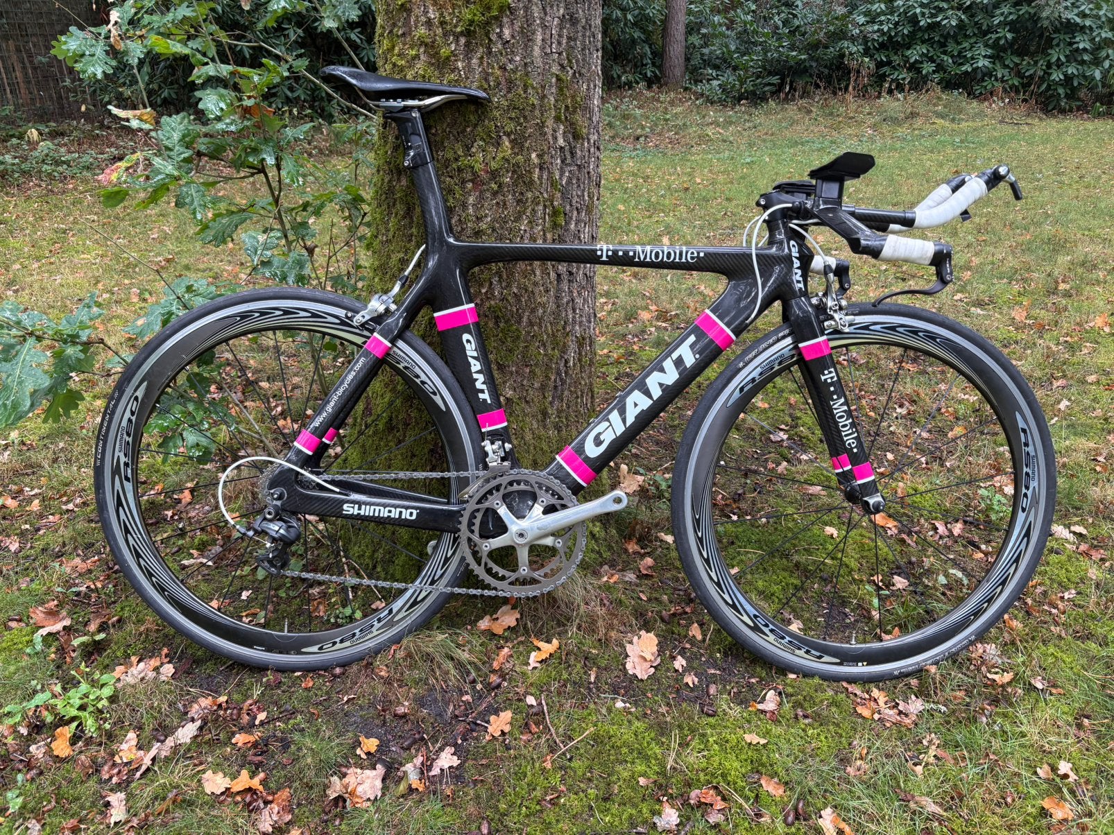 Giant tijdritfiets T-Mobile, Ophalen, 28 inch, Gebruikt, Carbon