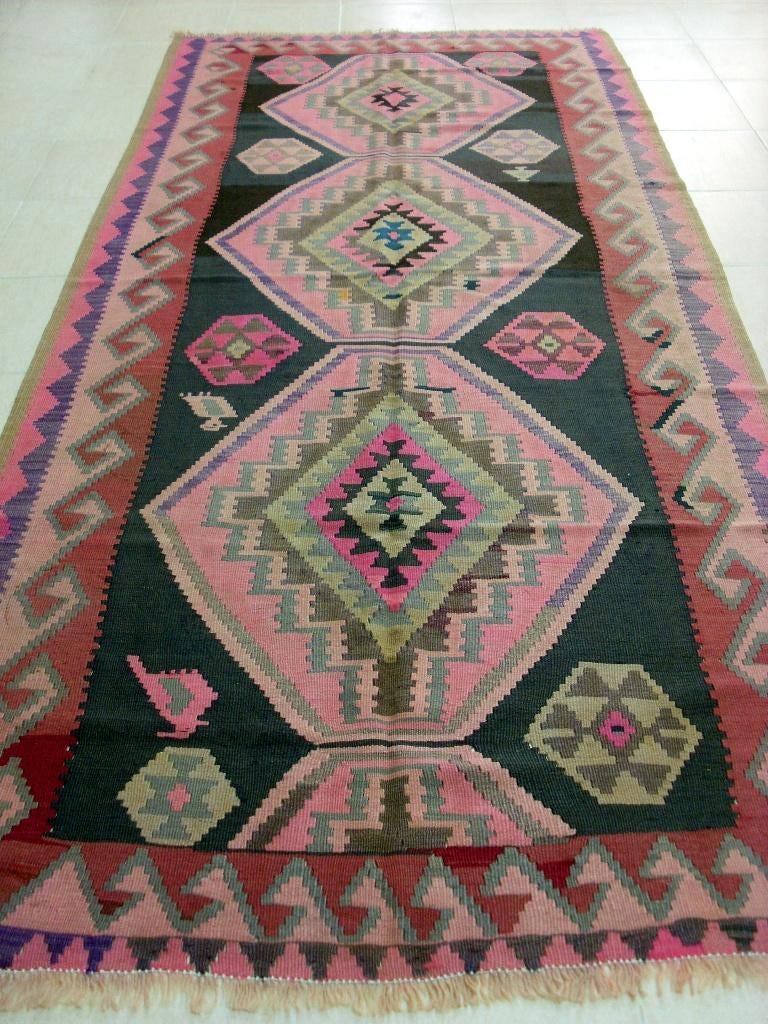 Karabagh kelim 340 x 155/Vloerkleed/Perzische tapijten/Loper