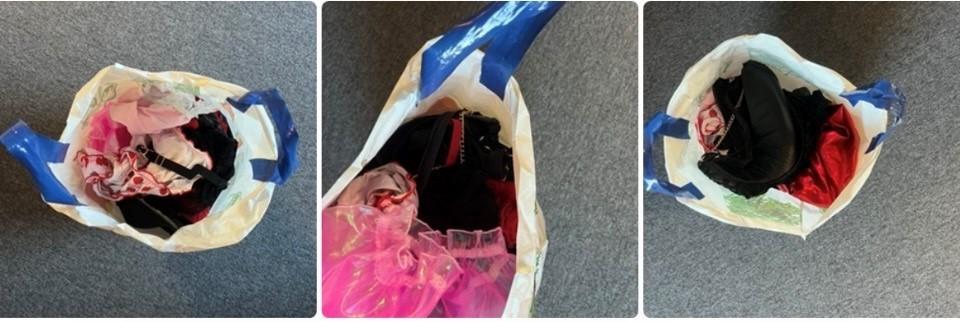Tas vol sissy lingerie ca. 20stuks, Kleding | Dames, Ondergoed en Lingerie, Ophalen, Overige kleuren, Overige typen