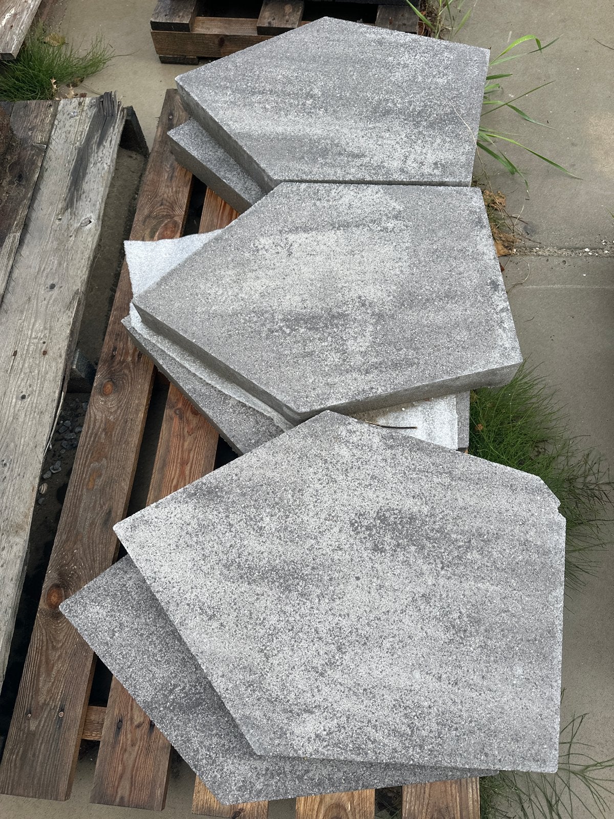 Geostretto Elba terrastegels - 6 stuks, Tuin en Terras, Ophalen, Gebruikt, Minder dan 5 m², Beton