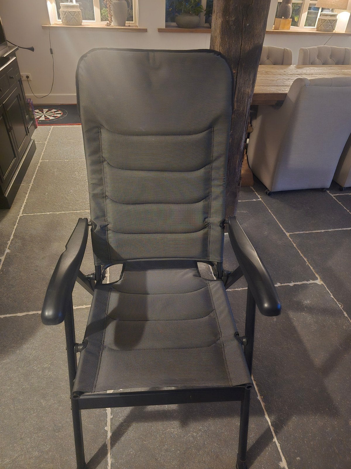 4 comfortabele campingstoelen, Caravans en Kamperen, Ophalen, Campingstoel