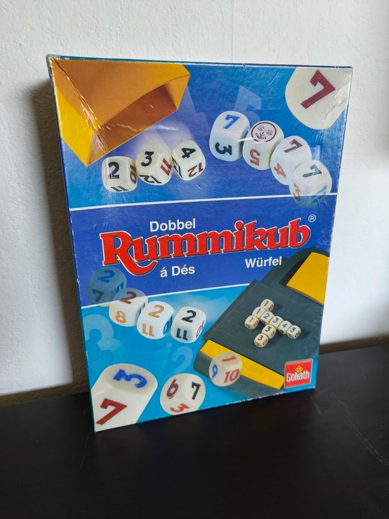Dobbel Rummikub dobbelspel - Compleet, Ophalen of Verzenden, Gebruikt, Goliath