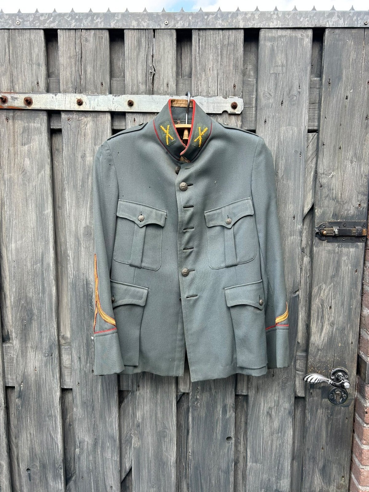 Militair Uniform Jas Landmacht, Ophalen, Landmacht, Nederland, Kleding of Schoenen