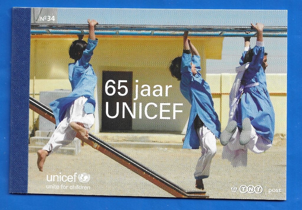 Prestigeboekje 34 - 65 jaar UNICEF 2011, Verzenden, Na 1940, Postfris