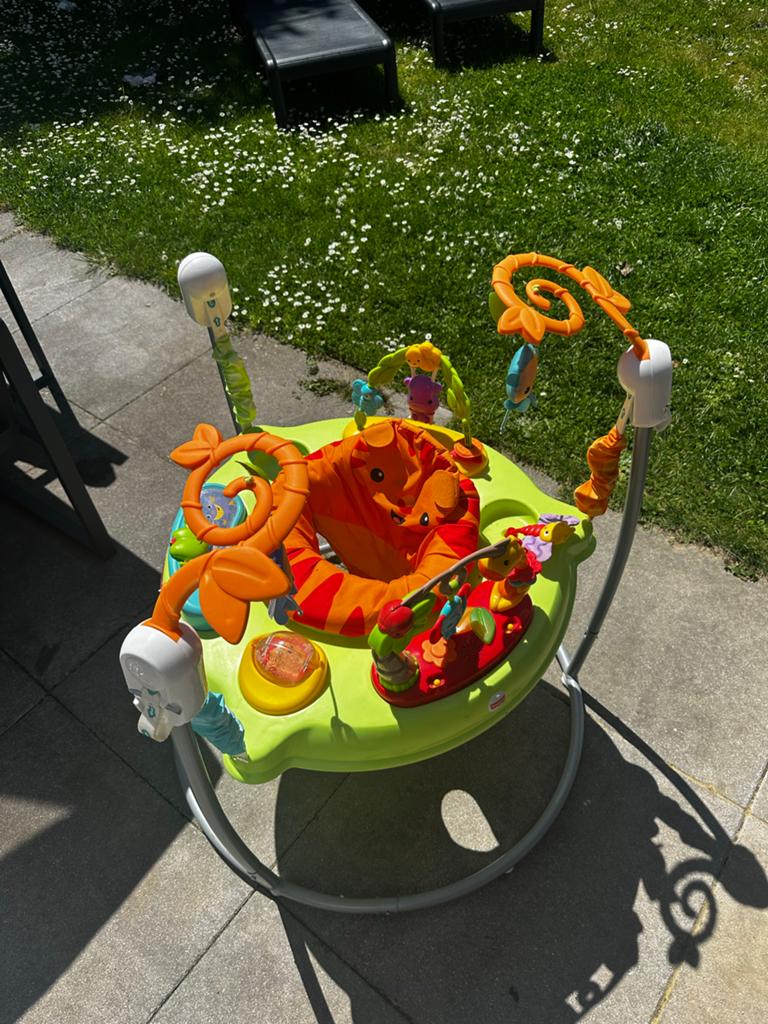 Bright Starts Jumperoo, Ophalen of Verzenden, Zo goed als nieuw, Overige typen, Met licht