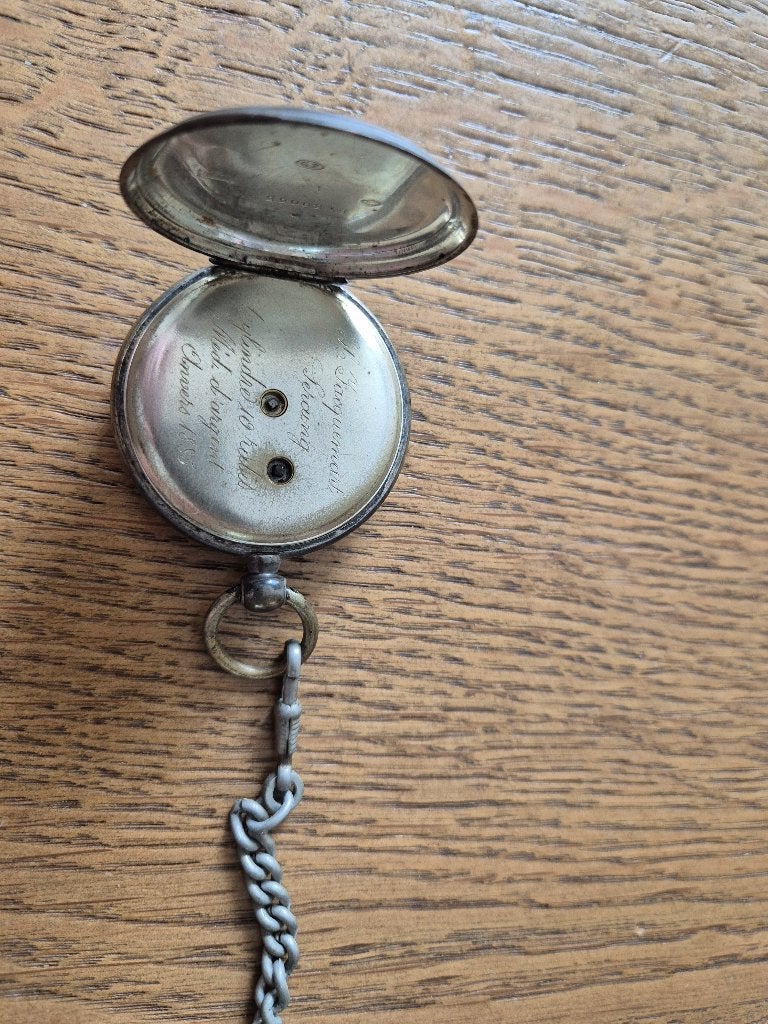 Antieken Zakhorloge, Ophalen