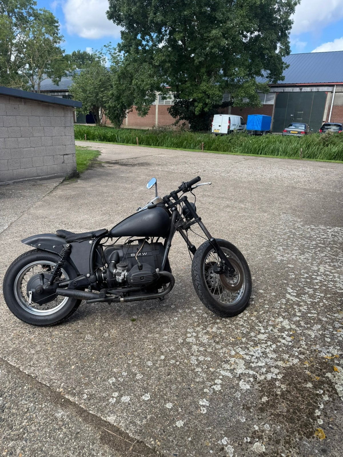 Bmw r80 en yamaha xs650, Motoren