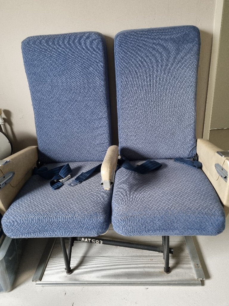 Vintage vliegtuigstoelen, Ophalen, Gebruikt, Overige typen
