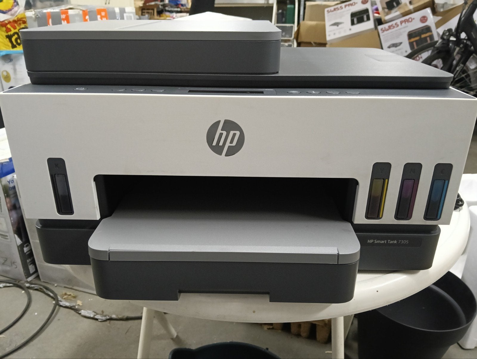 HP Smart Tank 7605 All-in-One Printer, Computers en Software, Printers, Ophalen of Verzenden, Scannen, Draadloos