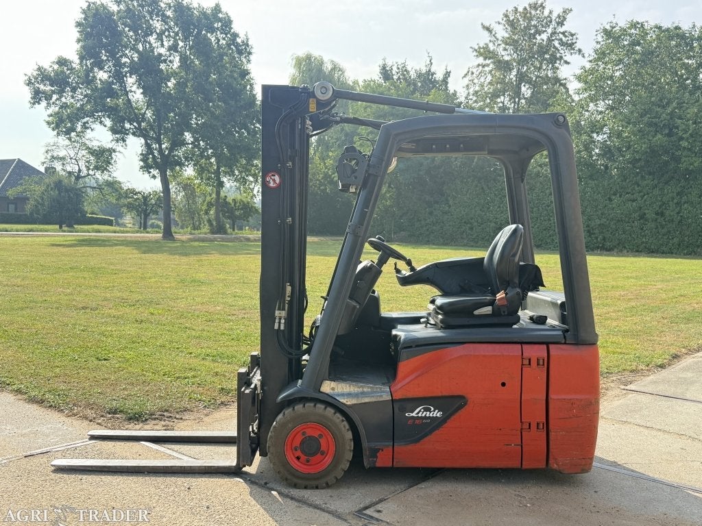 Linde 1600KG triplex freelift Sideshift 4e ventiel 4000uur, Info@vanbeurdenheftrucks.nl, Linde, Heftruck, Ophalen of Verzenden