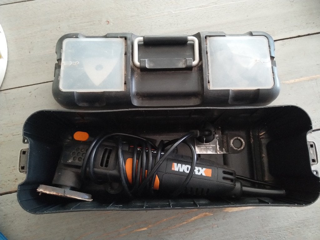 Worx multitool 230v, Gebruikt, Worx, Overige typen, Ophalen of Verzenden